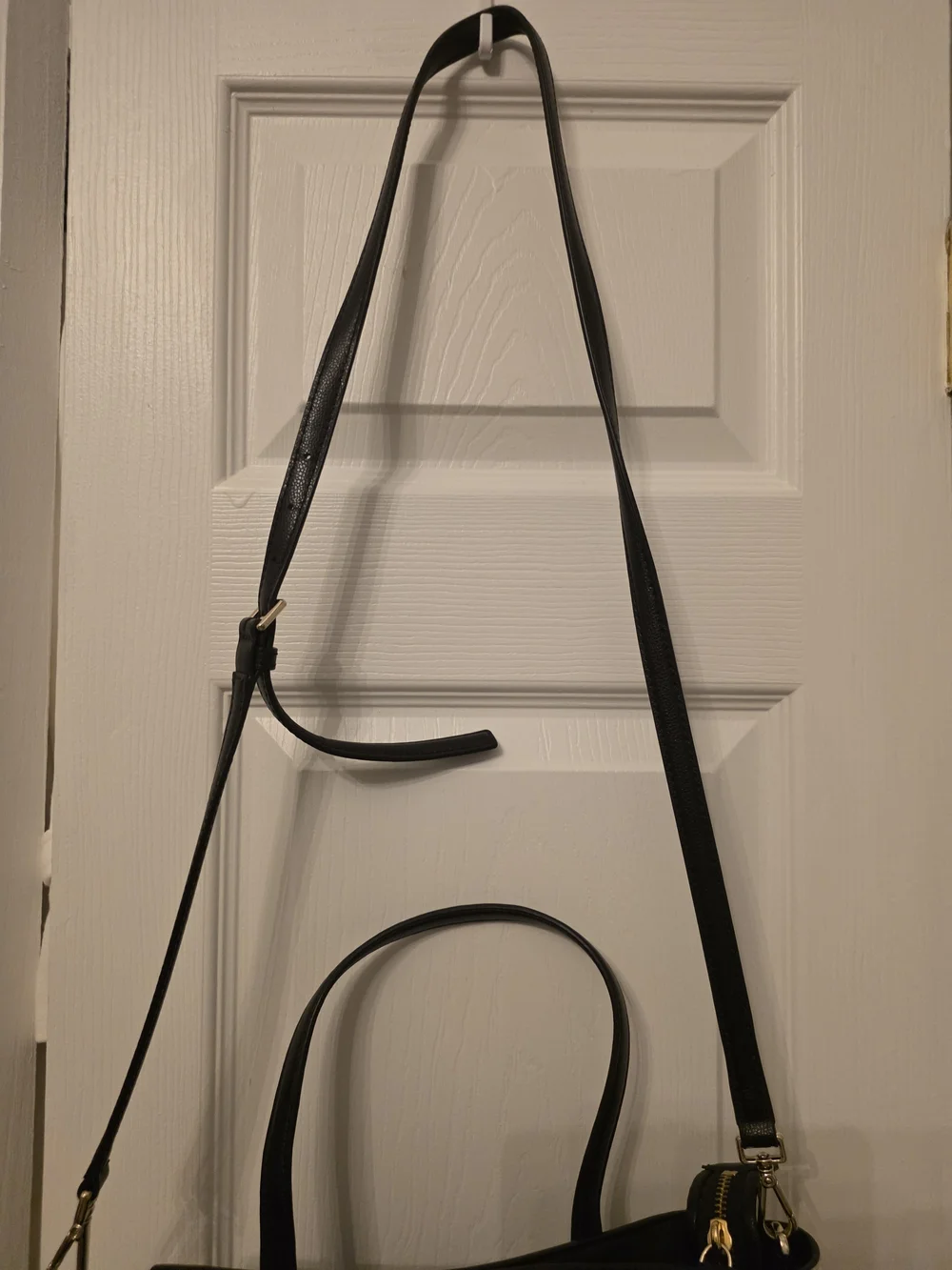 kate spade Black & White Leather Satchel
